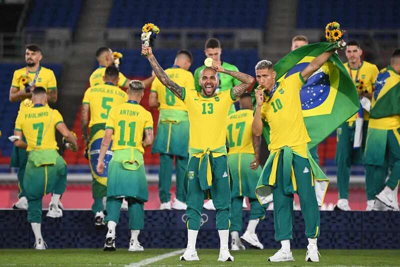 巴西新一届国家男足召入6名奥运冠军队成员