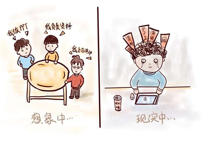 当代大学生活一览|想象中vs现实中