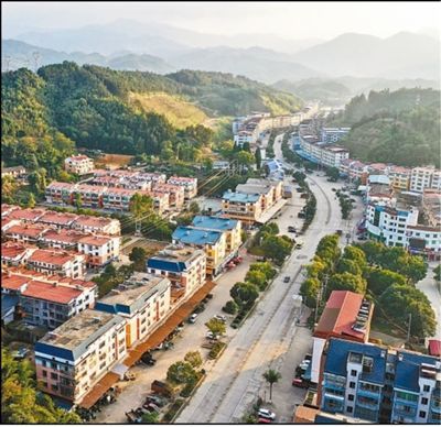 三明永安市洪田镇洪田村民居. 新华社记者 姜克红摄