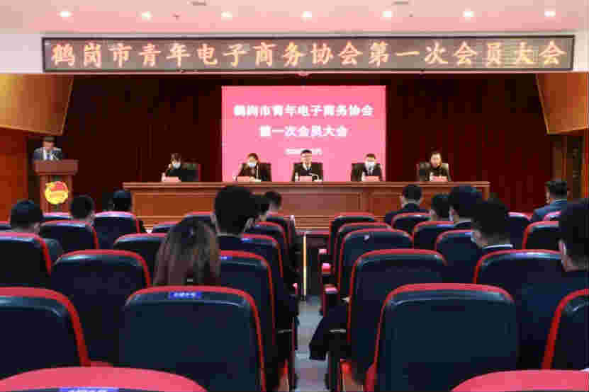 黑龙江省鹤岗市青年电子商务协会成立