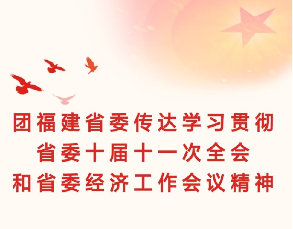 团福建省委传达学习贯彻省委十届十一次全会和省委经济工作会议精神