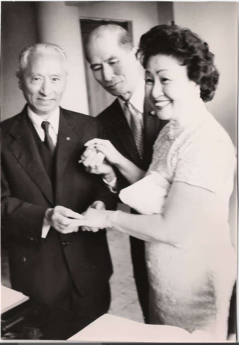 1959年,顧維鈞與嚴幼韻在墨西哥城結婚