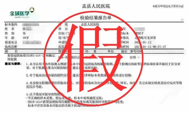 核酸报告单图片电子版图片