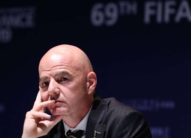 国际足联主席重申反对超级联赛