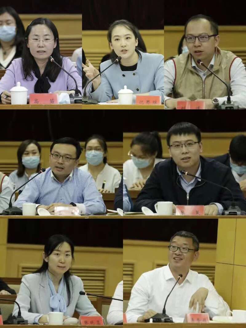 在"党史我来讲"环节,基层建设部林智,少年部谭翱分别围绕"中华人民