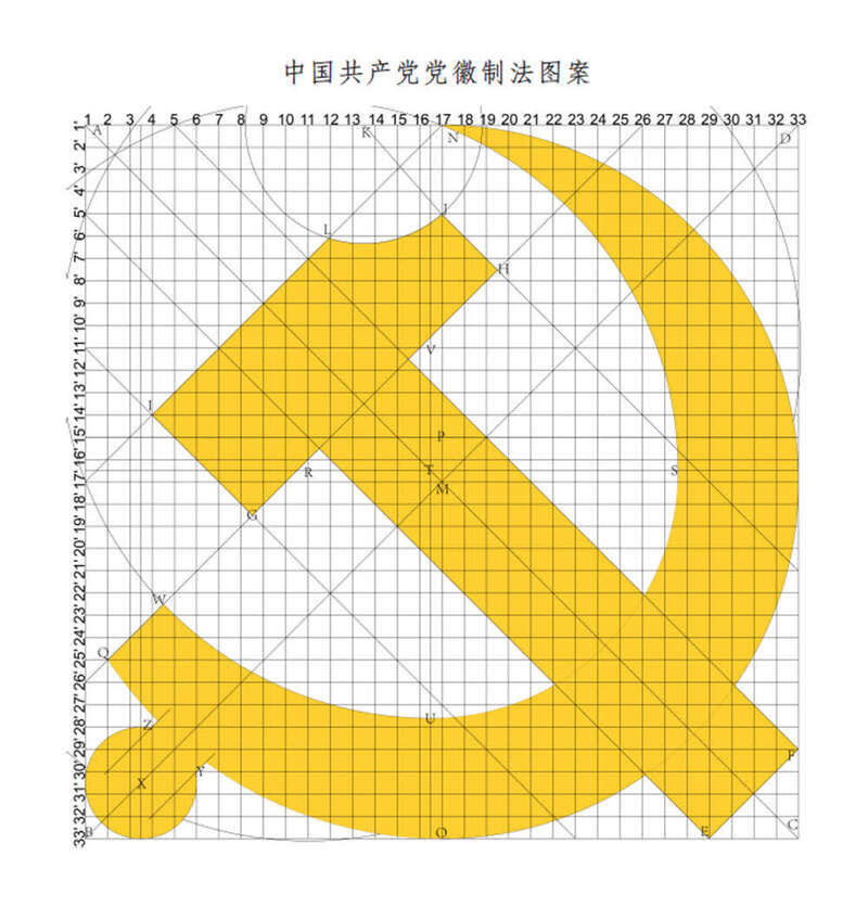 认识党旗党徽图片图片