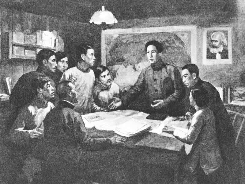 1920年起,中国共产党早期组织在上海,北京,武汉,长沙等地纷纷建立.