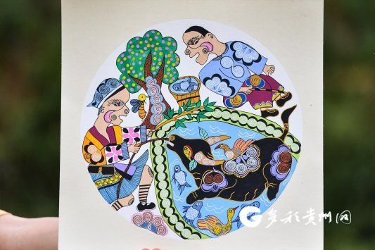 用苗画记录山乡巨变!贵州龙里这位苗画师上了央视《新闻联播》