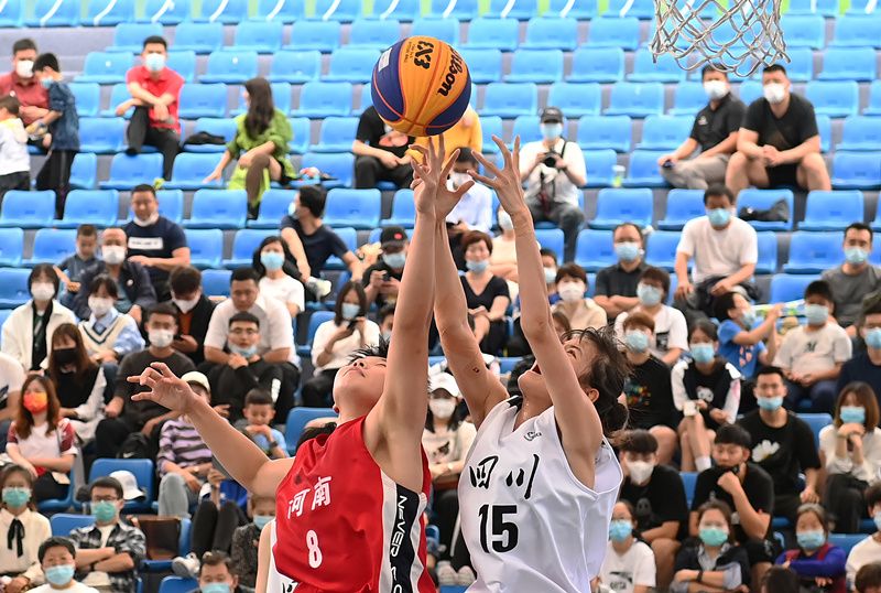 2021全运会三人篮球女子19岁以下组河南队胜四川队