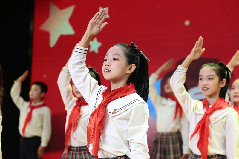 合肥瑶海区举办少先队"赛队礼"专场比赛