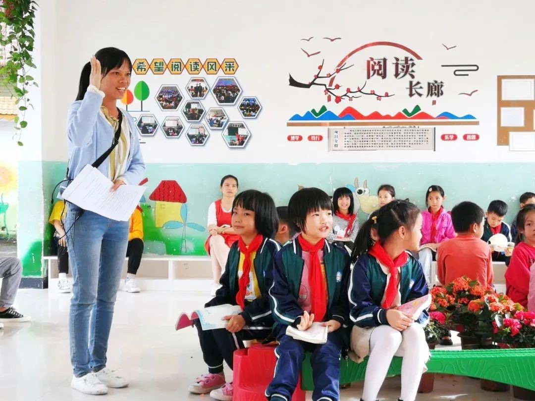 广西钦州首个乡村小学“希望阅读室”揭牌
