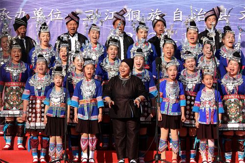 广西三江举办侗族大歌赛 唱响新生活