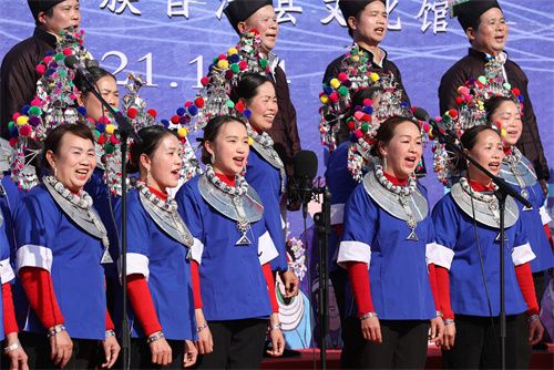 广西三江举办侗族大歌赛 唱响新生活