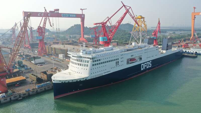 广州再造豪华客滚船 “中国制造”出口北欧