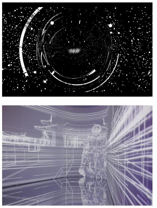 利郎less is more"维度之外"先锋数字艺术展,越维感官场域空间