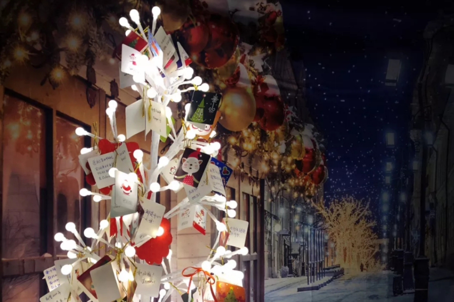 北大楼长们手绘黑板报网友有才