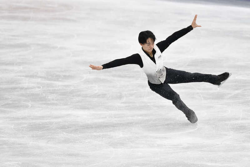 日本队的最大竞争对手是三届花滑世锦赛冠军,美国选手陈巍