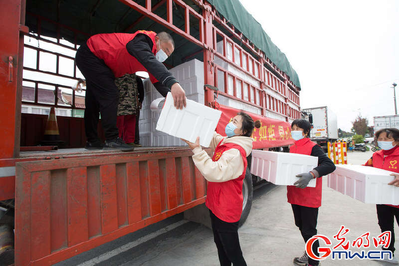 【组图】“守沪者联盟”丨江苏海安：150吨蔬菜驰援上海