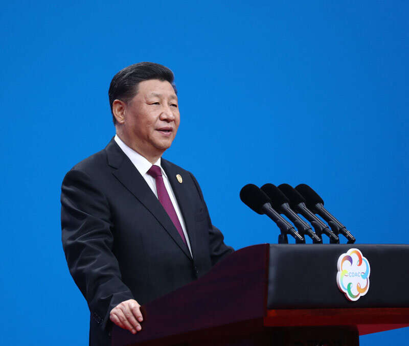 2019年5月15日，國家主席習近平在北京國家會議中心出席亞洲文明對話大會開幕式，并發表題為《深化文明交流互鑒 共建亞洲命運共同體》的主旨演講。