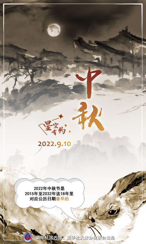 星空有约丨今年中秋节来得有点早