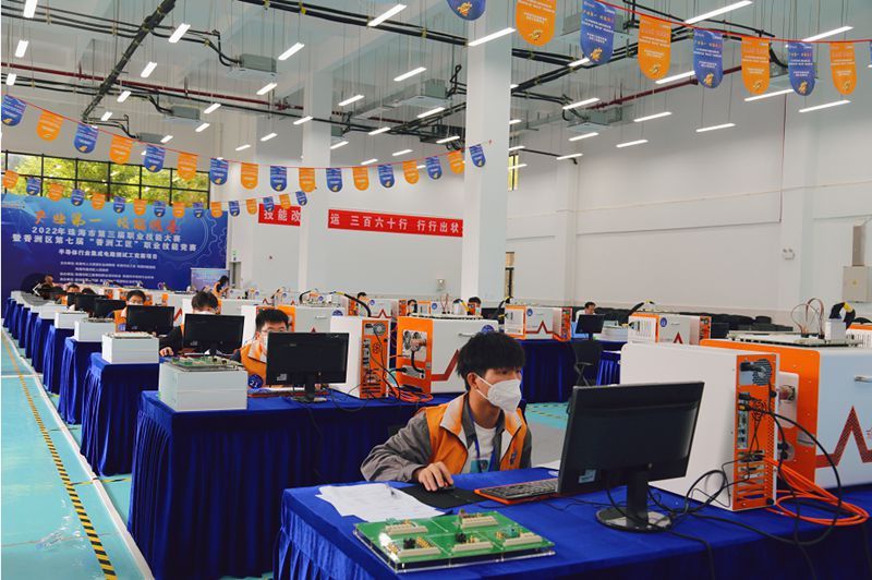 2022珠海市半ku体育娱乐导体行业集成电路测试工竞赛举办