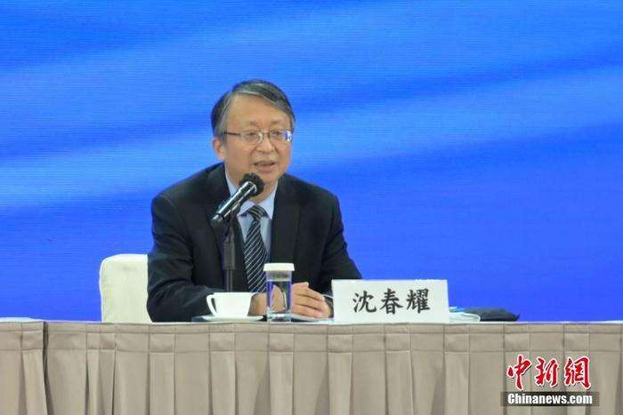 图为沈春耀发言.  a target=_blank href=/> 700_467