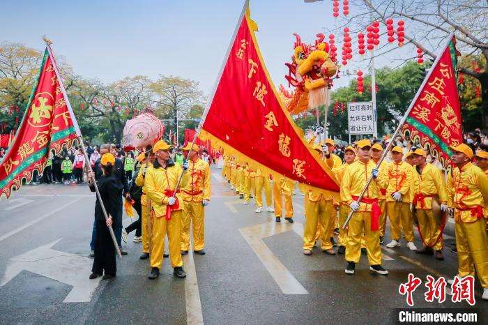 图为惠州多彩非遗闹元宵大巡游 惠州市文化广电旅游体育局供图
