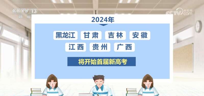 学子奔赴考场新高考分为33和312选考模式