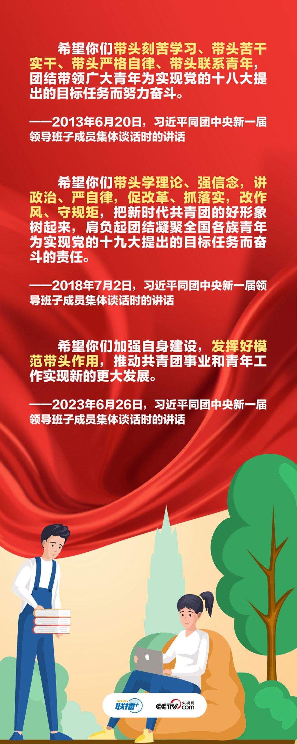 有人,中华民族永续发展的战略高度,深刻回答了新时代培养什么样的青年