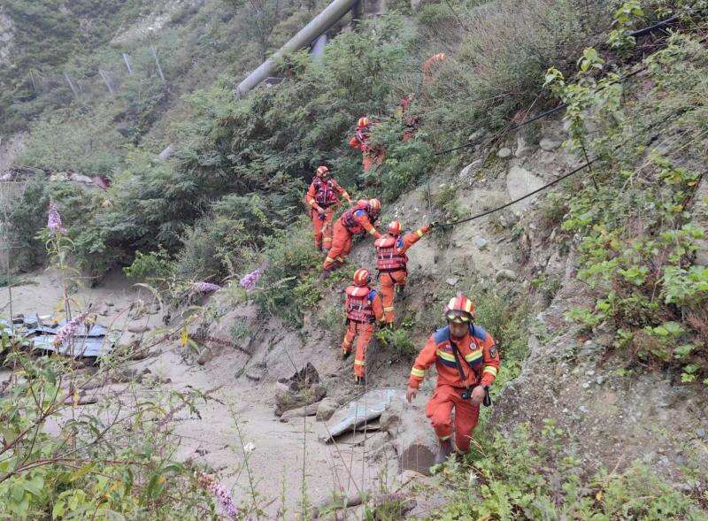 舟曲泥石流遇难人数_四川汶川泥石流_汶川突发山洪泥石流 7人失联