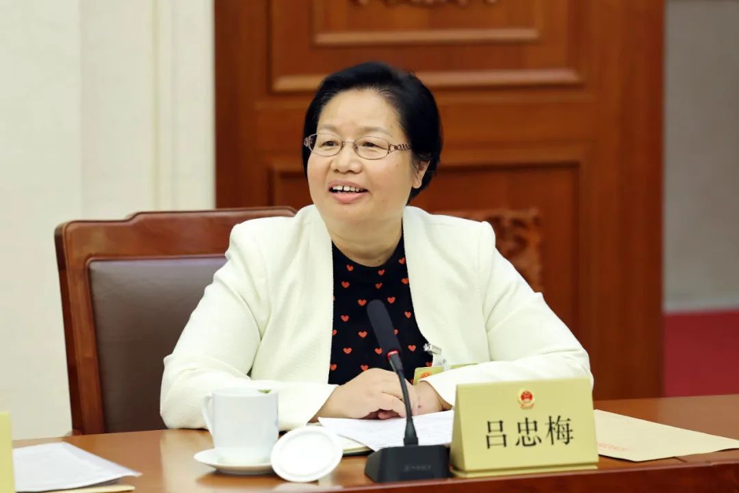 全国人大常委会委员吕忠梅为生态环境治理提供了中国方案和司法样本