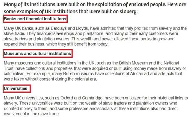 历史清算来了!英国或因奴隶贸易面临巨额索赔