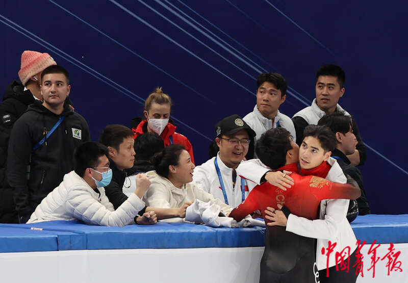 短道速滑世界杯北京站收官 刘少昂1000米摘金
