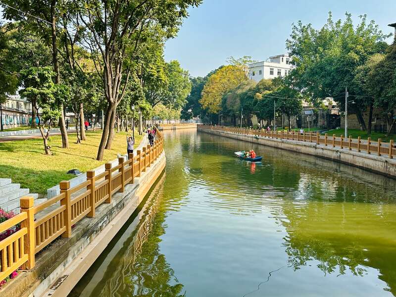 开门见水推窗见景广州荔湾驷马涌大变样