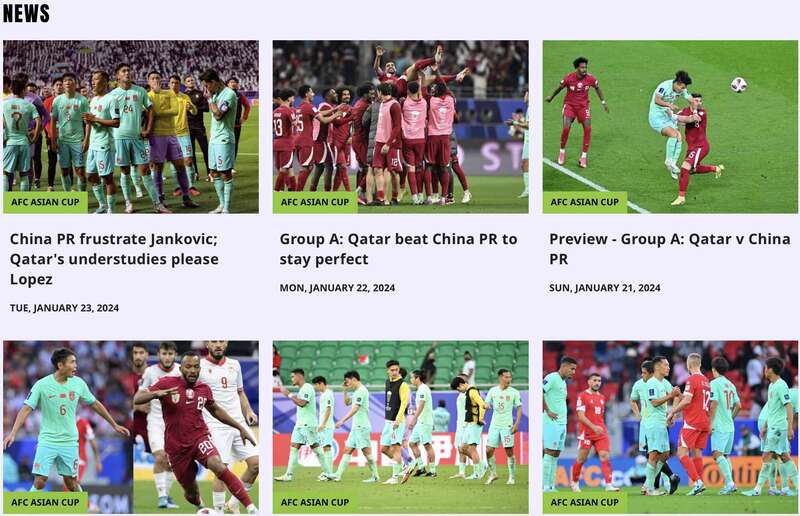 亚洲杯小组赛盘点： 数据解剖国足0进球“命门”