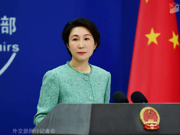 外交部发言人毛宁.