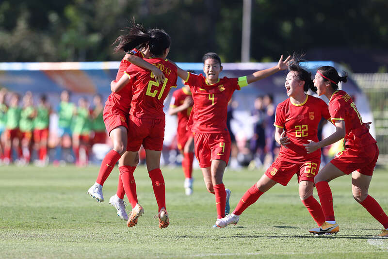 3：0力克澳大利亚队！中国U17女足出征亚洲杯赢得开门红