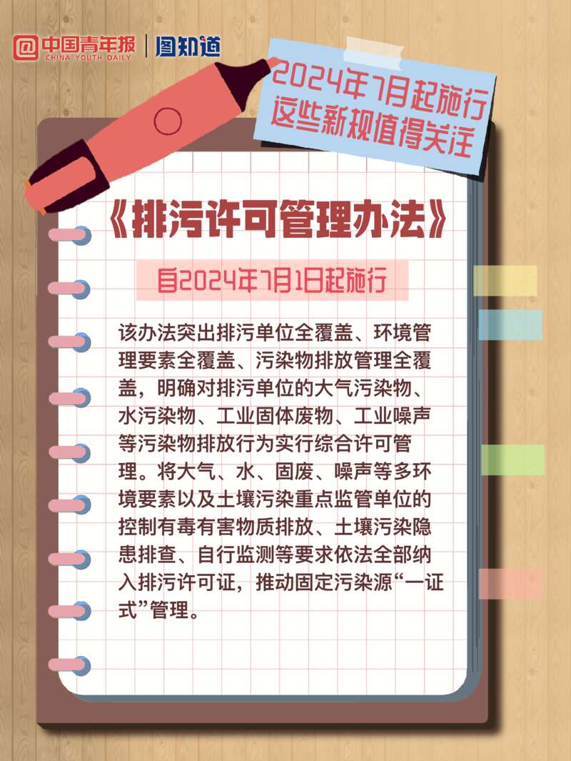 图知道｜2024年7月起施行 这些新规值得关注