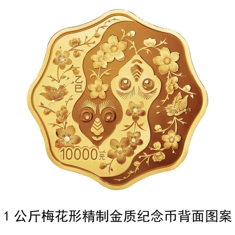 2025中国乙巳（蛇）年纪念币来了，先睹为快