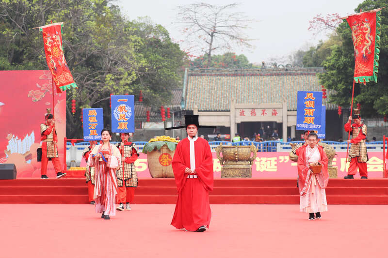 海丝文化年轻态表达“必赢下载波罗诞”千年庙会启幕(图1)