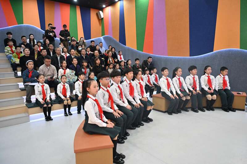 红领巾瓜报黑料官网少先队主题活动课走进哈尔滨少年宫
